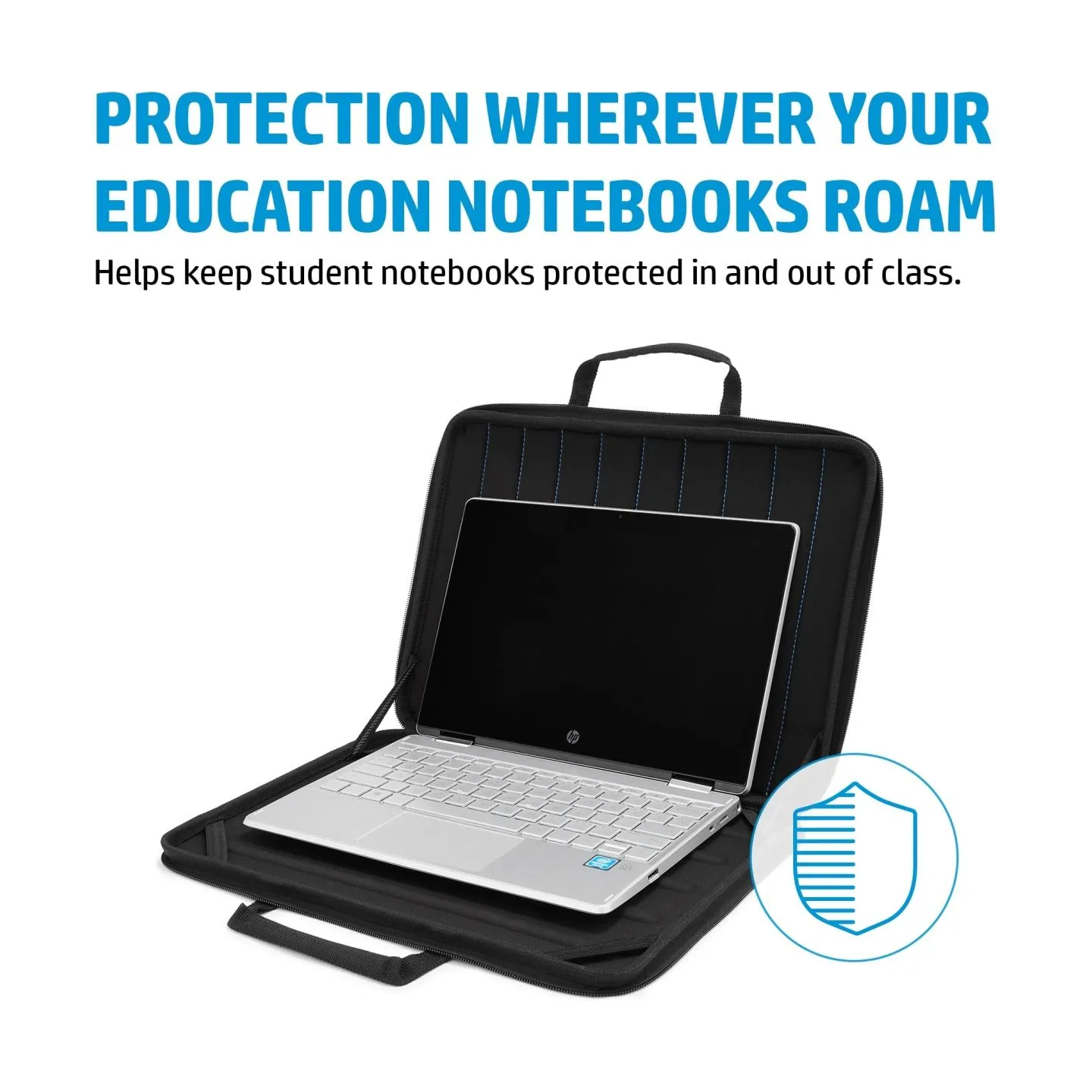 HP Mobility Rugged 11.6 Always On Top Load, Notebook Attachable - Black / 4U9G8AA