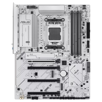 Asus B650E MAX GAMING WIFI W | Processor family AMD | Processor socket AM5 | DDR5 | Supported hard disk drive interfaces SATA, M