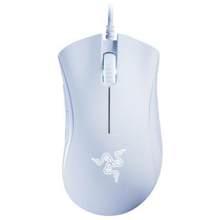 Razer Gaming Mouse DeathAdder Essential Ergonomic Optical mouse, White, Wired / RZ01-03850200-R3M1