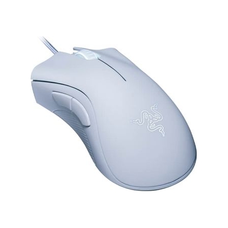 Razer Gaming Mouse DeathAdder Essential Ergonomic Optical mouse, White, Wired / RZ01-03850200-R3M1