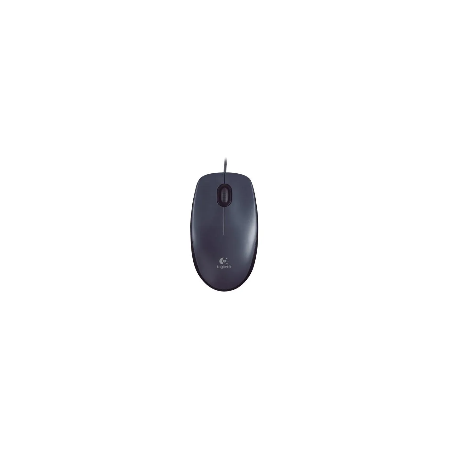 Logitech M90 Corded Mouse - GREY - USB - EWR2
