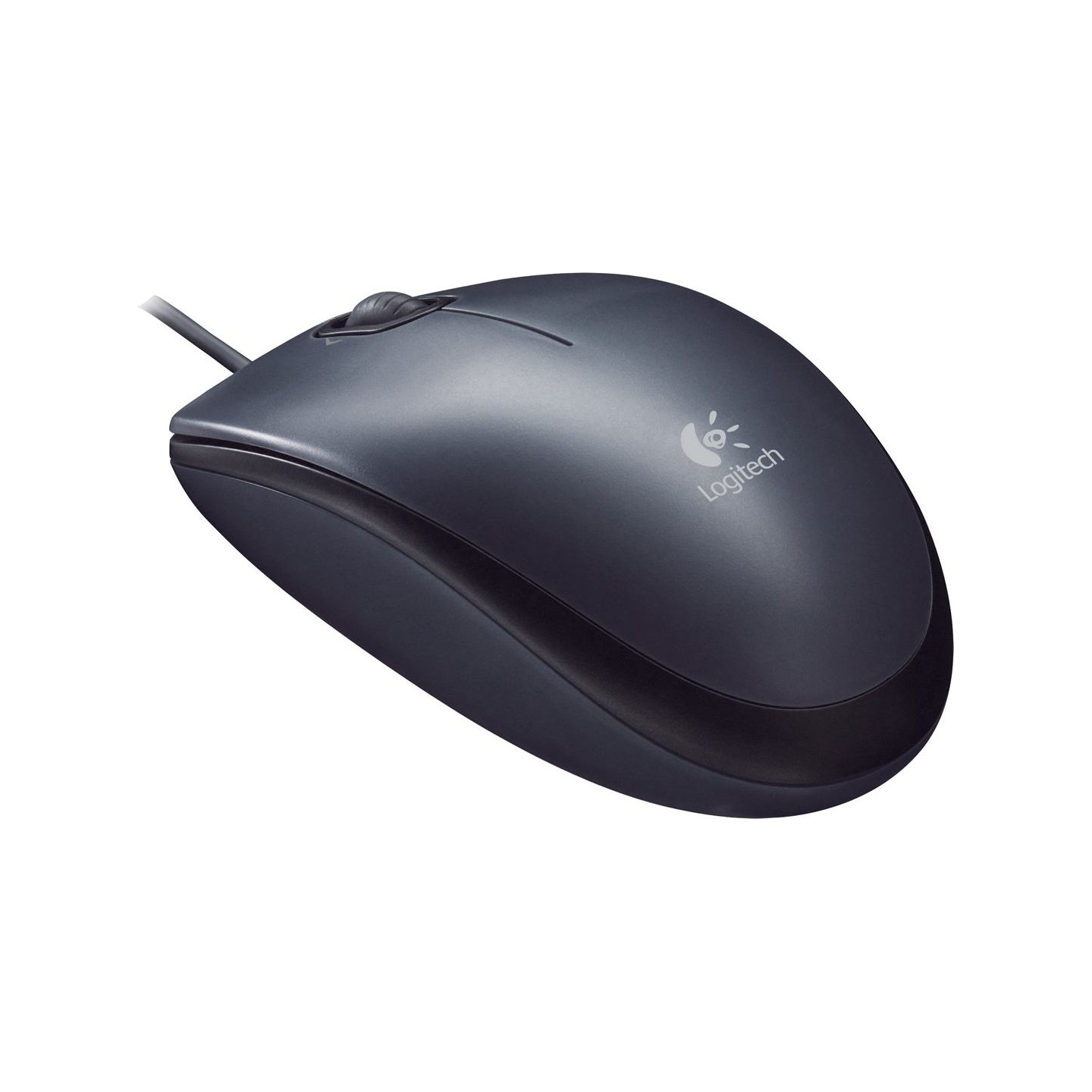 Logitech M90 Corded Mouse - GREY - USB - EWR2