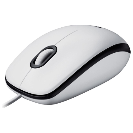 Logitech  Logitech Mouse M100 (910-006764), White / 910-006764