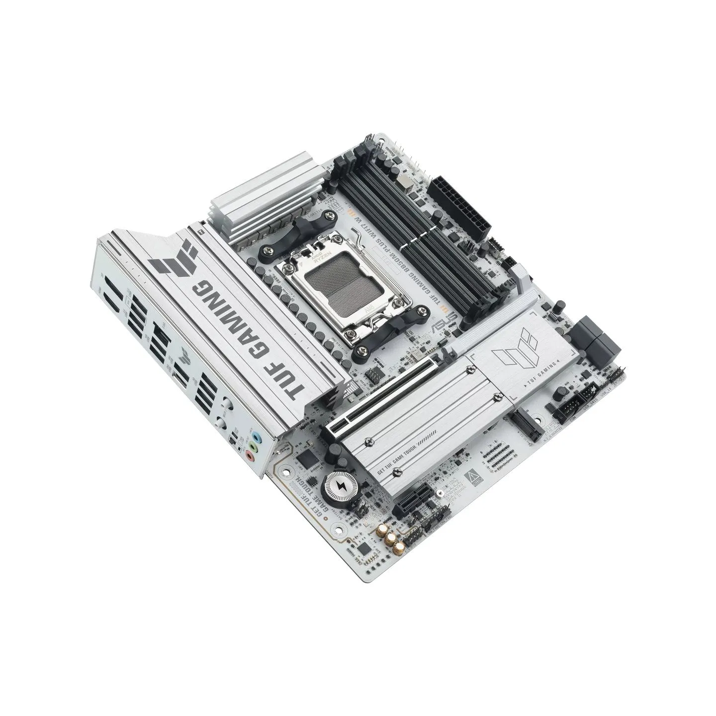 Asus TUF GAMING B850M-PLUS WIFI7 W | Processor family AMD | Processor socket AM5 | DDR5 | Supported hard disk drive interfaces S