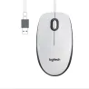 Logitech  Logitech Mouse M100 (910-006764), White / 910-006764