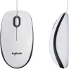 Logitech  Logitech Mouse M100 (910-006764), White / 910-006764