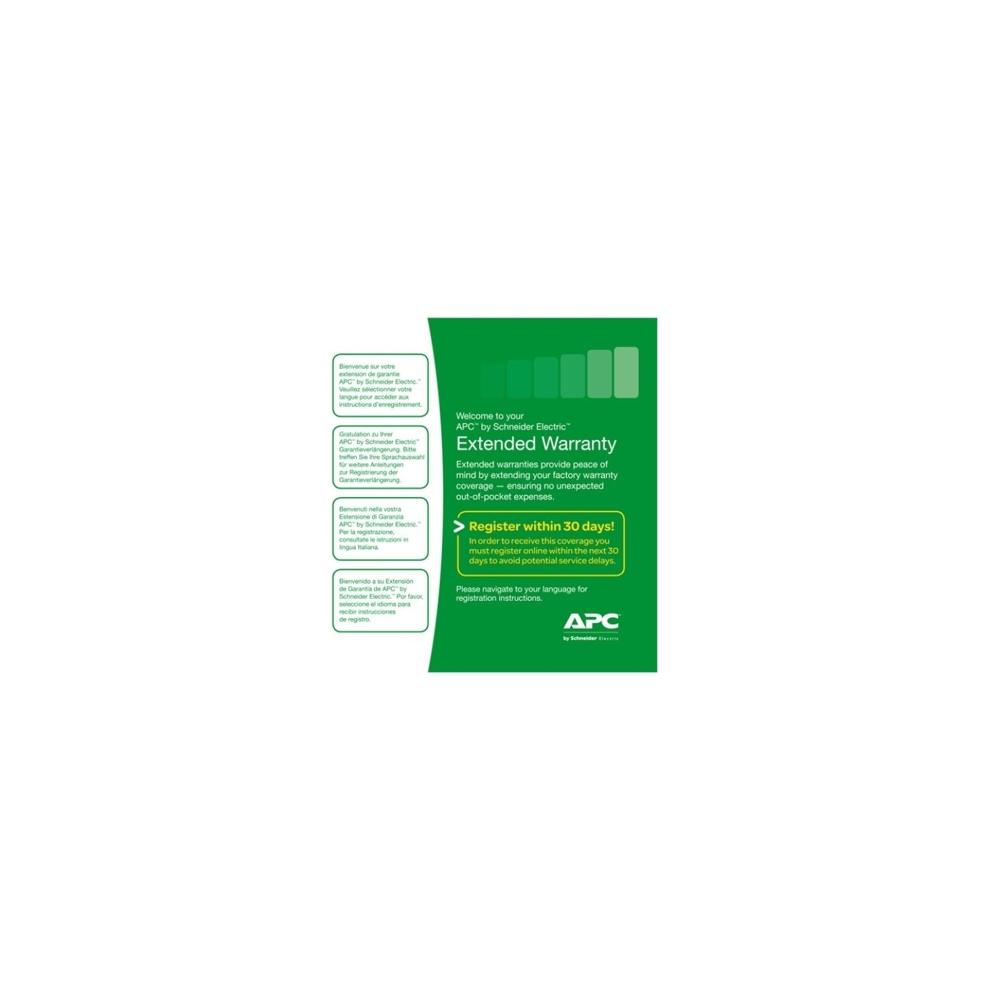 APC 1 Year Warranty Extension for (1) Accessory (Renewal or High Volume) / WEXWAR1Y-AC-04