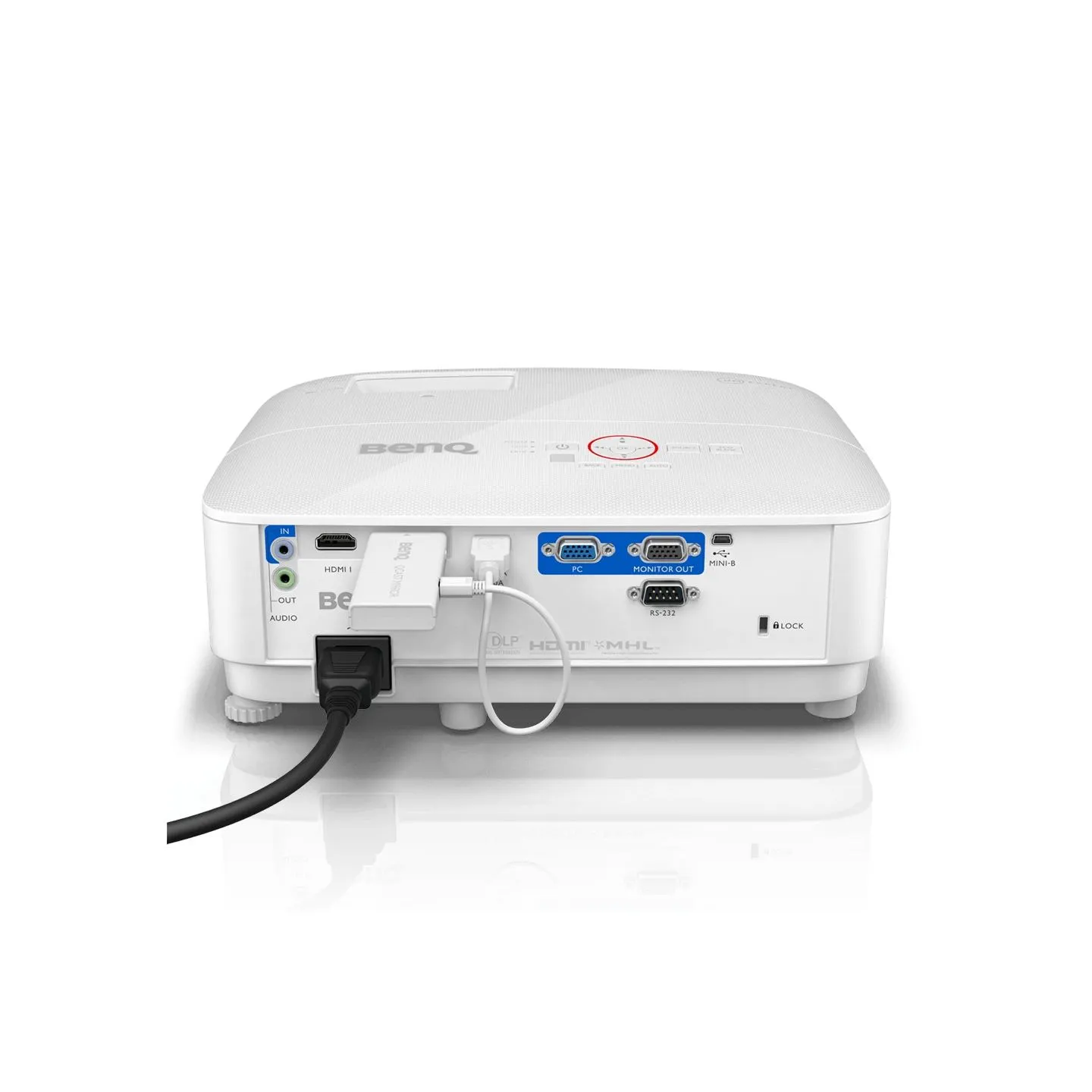 Benq TH671ST - DLP projector - portable - 3D - 3000 ANSI lumens - Full HD (1920 x 1080) - 16:9 - 1080p / 9H.JGY77.1HE