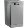 Beko Free standing Dishwasher DVS05024S, Energy class E (old A++), 45 cm, 5 programs, Silver / DVS05024S