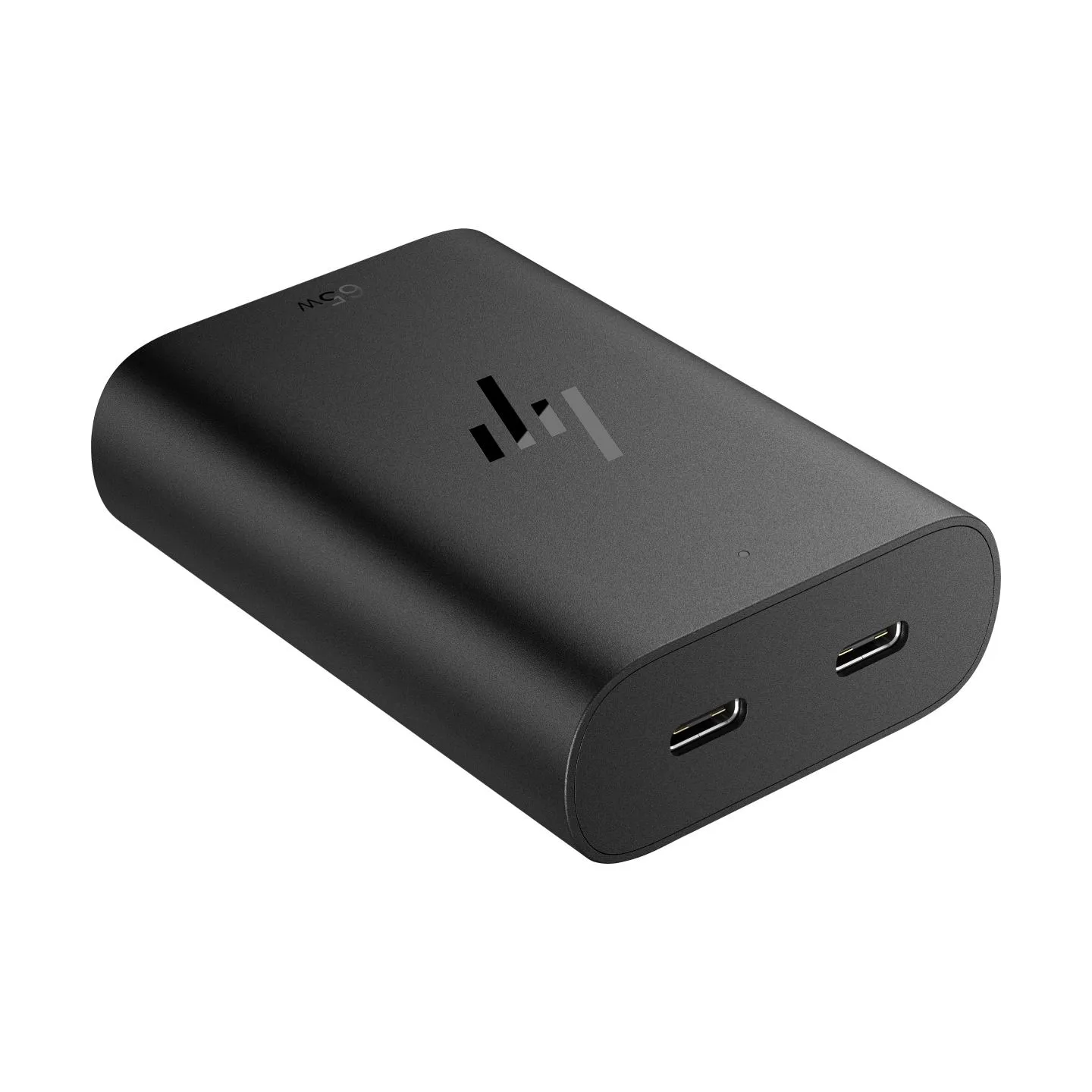 HP 65W USB-C Dual Port (45W+20W) GaN AC Power Adapter Travel Notebook Charger / fits ProBook 440 450 445 455, EliteBook 630 640 