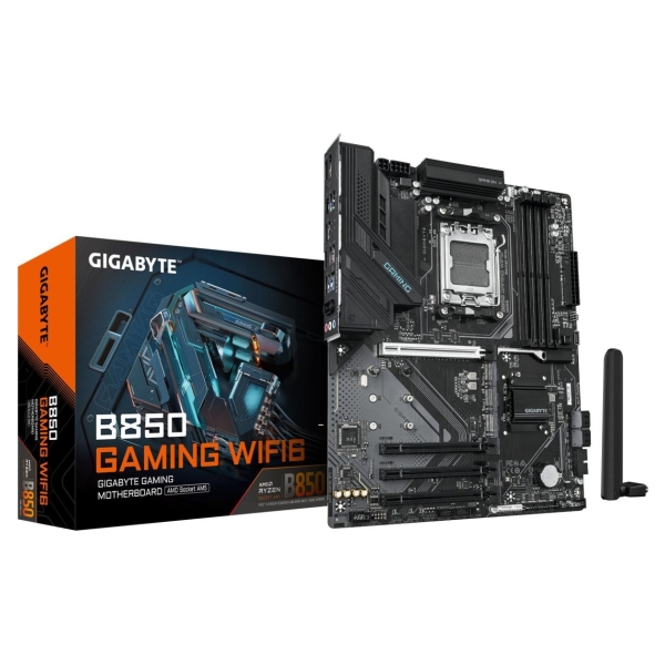 Gigabyte Mainboard|GIGABYTE|AMD B850|SAM5|ATX|Memory DDR5|Memory slots 4|4xPCI-Express 16x|3xM.2|1xHDMI|1xDisplayPort|1xAudio-In