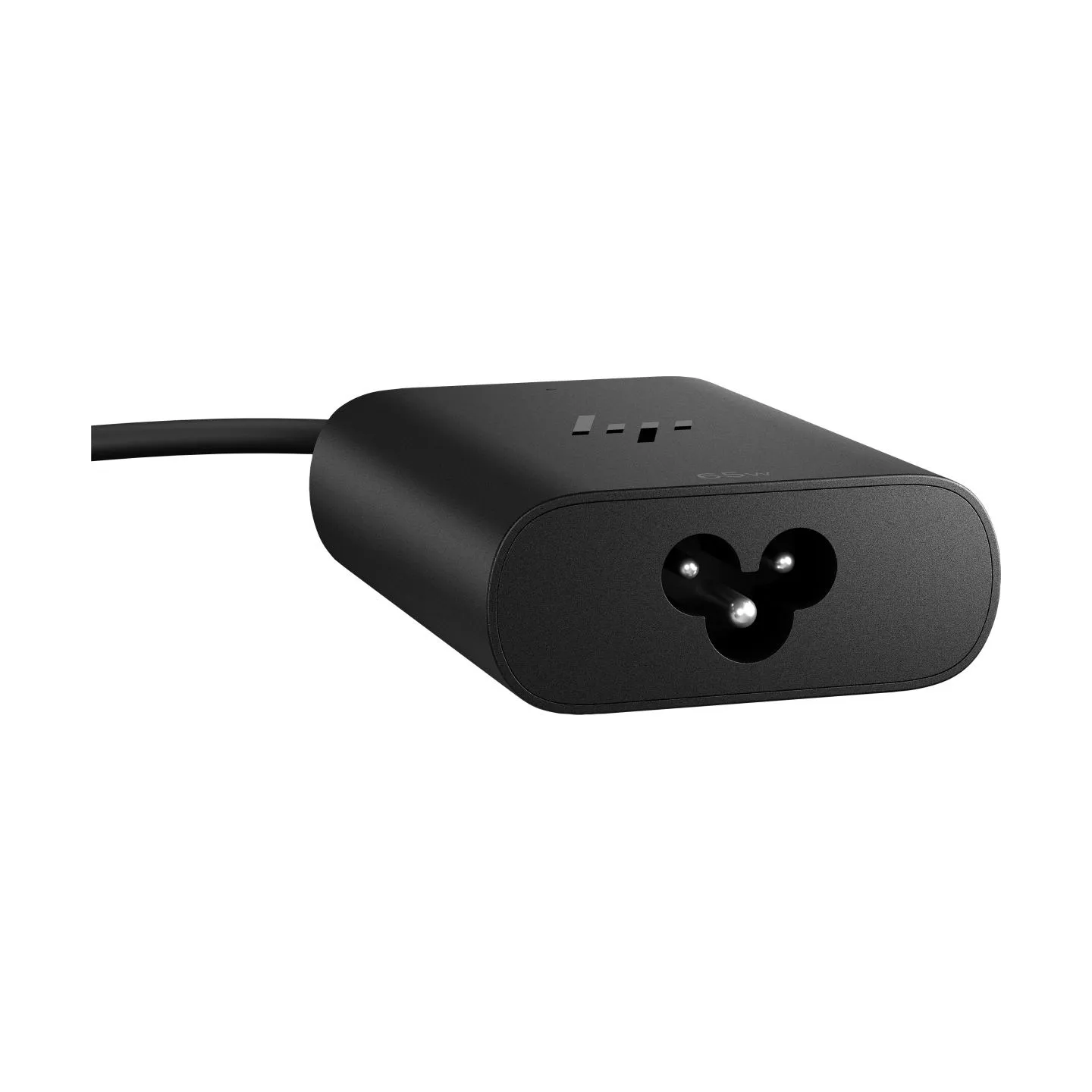 HP 65W USB-C Dual Port (45W+20W) GaN AC Power Adapter Travel Notebook Charger / fits ProBook 440 450 445 455, EliteBook 630 640 