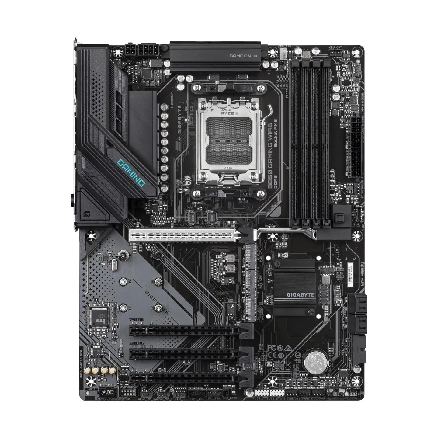 Gigabyte Mainboard|GIGABYTE|AMD B850|SAM5|ATX|Memory DDR5|Memory slots 4|4xPCI-Express 16x|3xM.2|1xHDMI|1xDisplayPort|1xAudio-In