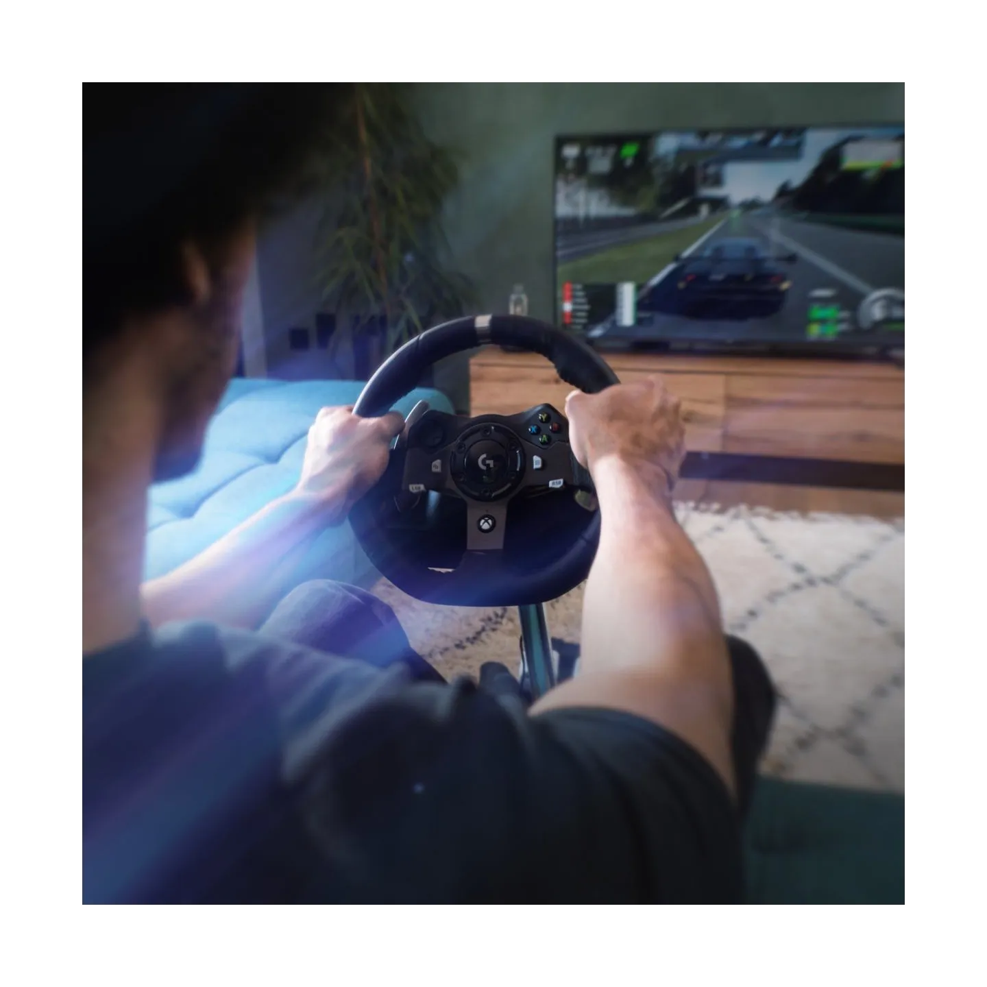 Logitech G920 Driving Force Racing Wheel - PC/XB - BLACK - USB