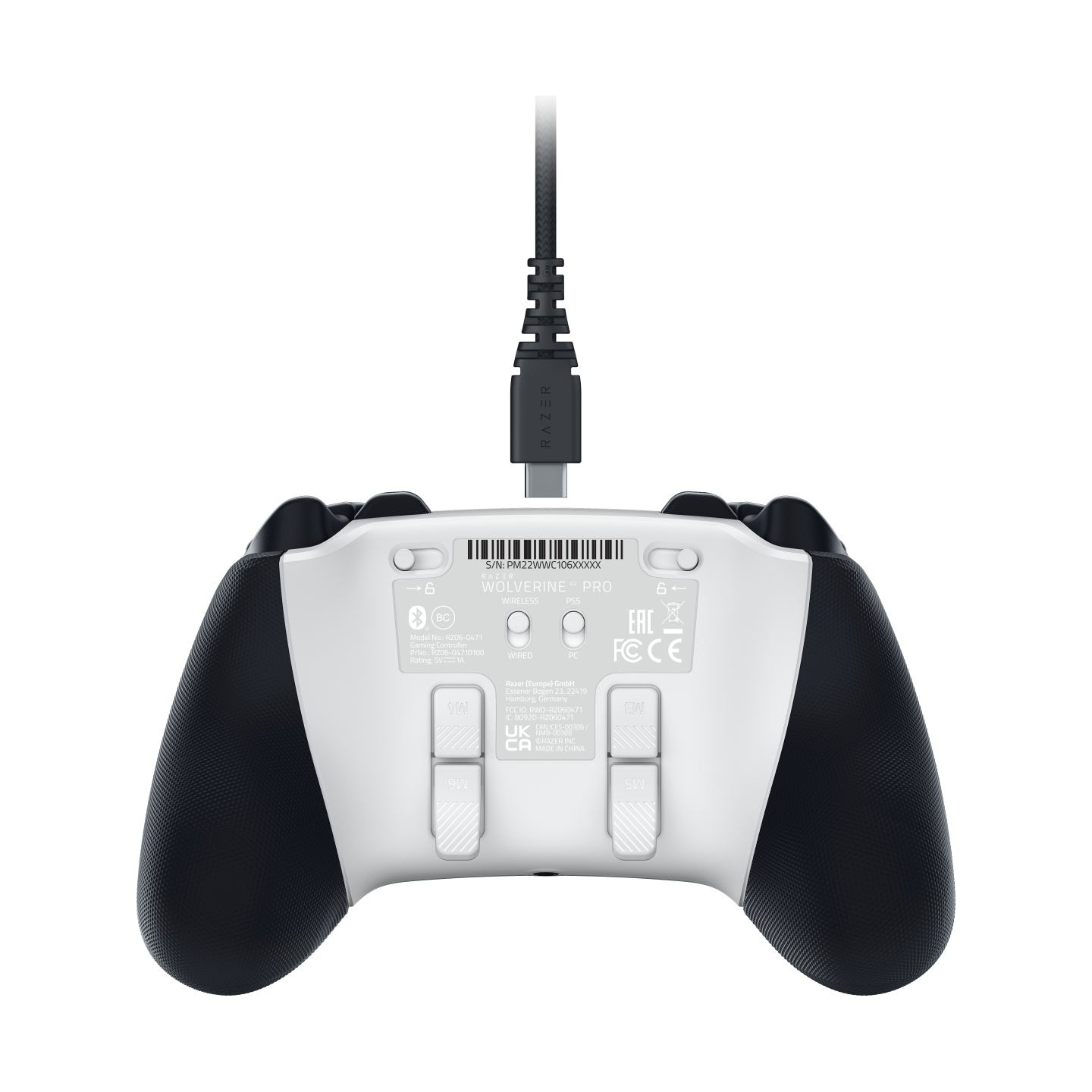 Razer Controller RZ06-04710200-R3G1 / Wolverine V2 Pro White / RZ06-04710200-R3G1