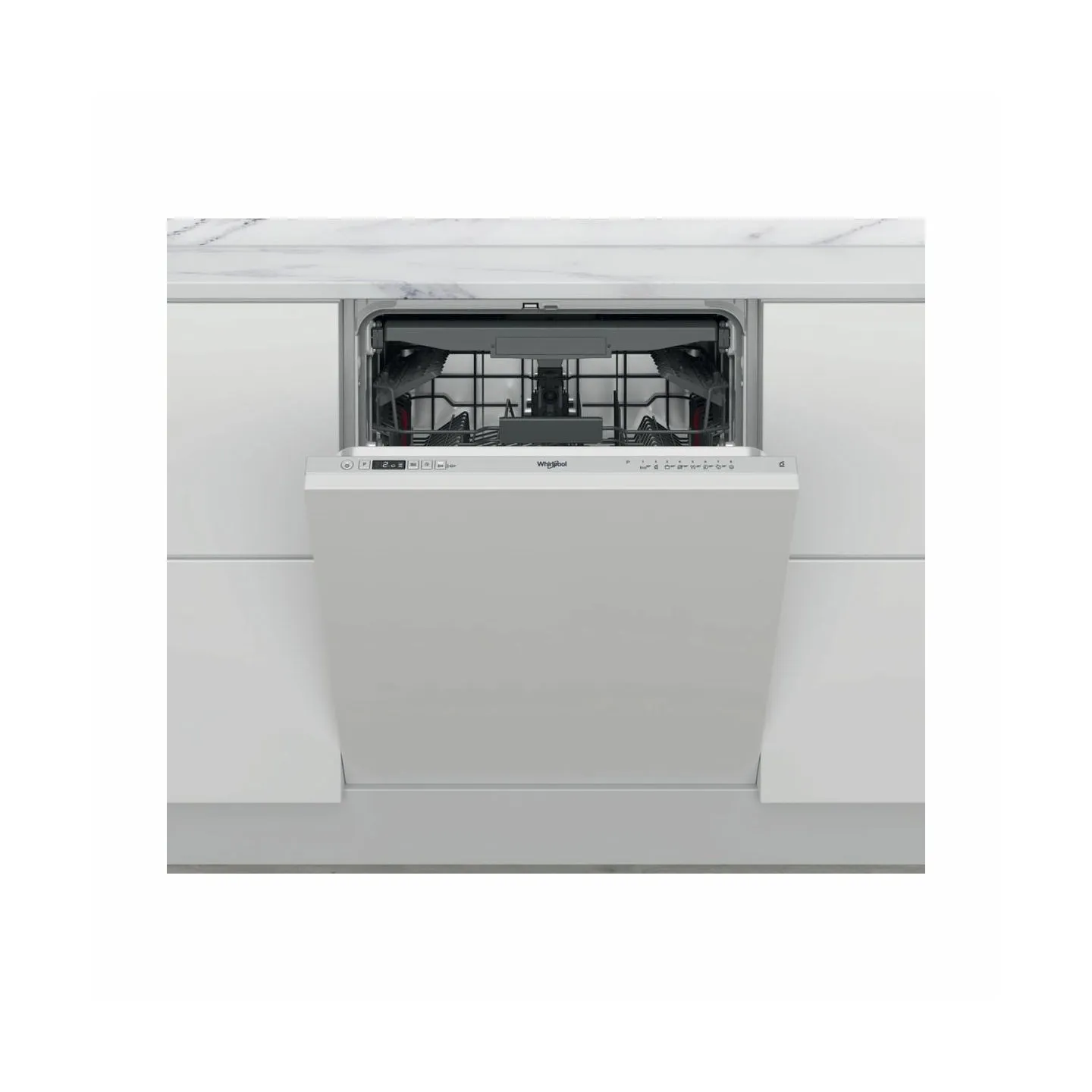 Whirlpool Built-In Dishwasher WIC 3C26 F, Energy class E (old A++) 60 cm, Third basket, 8 programs / WIC3C26F