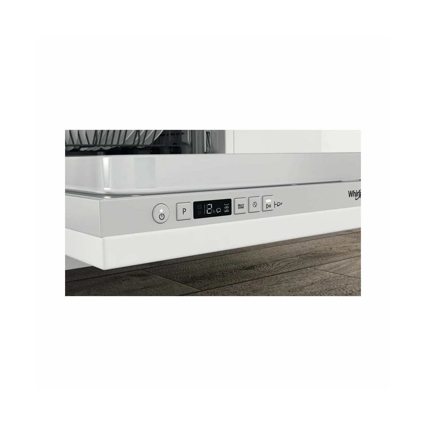 Whirlpool Built-In Dishwasher WIC 3C26 F, Energy class E (old A++) 60 cm, Third basket, 8 programs / WIC3C26F