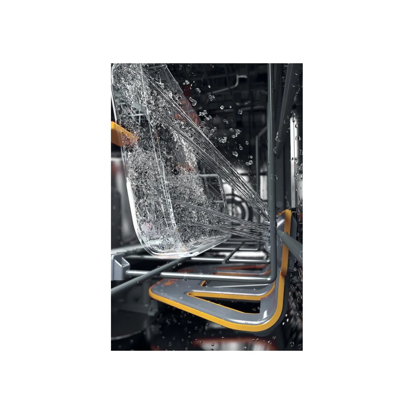 Whirlpool Built-In Dishwasher WIO 3P33 PL, Energy class D, Width 60 cm, Natural Dry, Third basket, 10 programs / WIO3P33PL