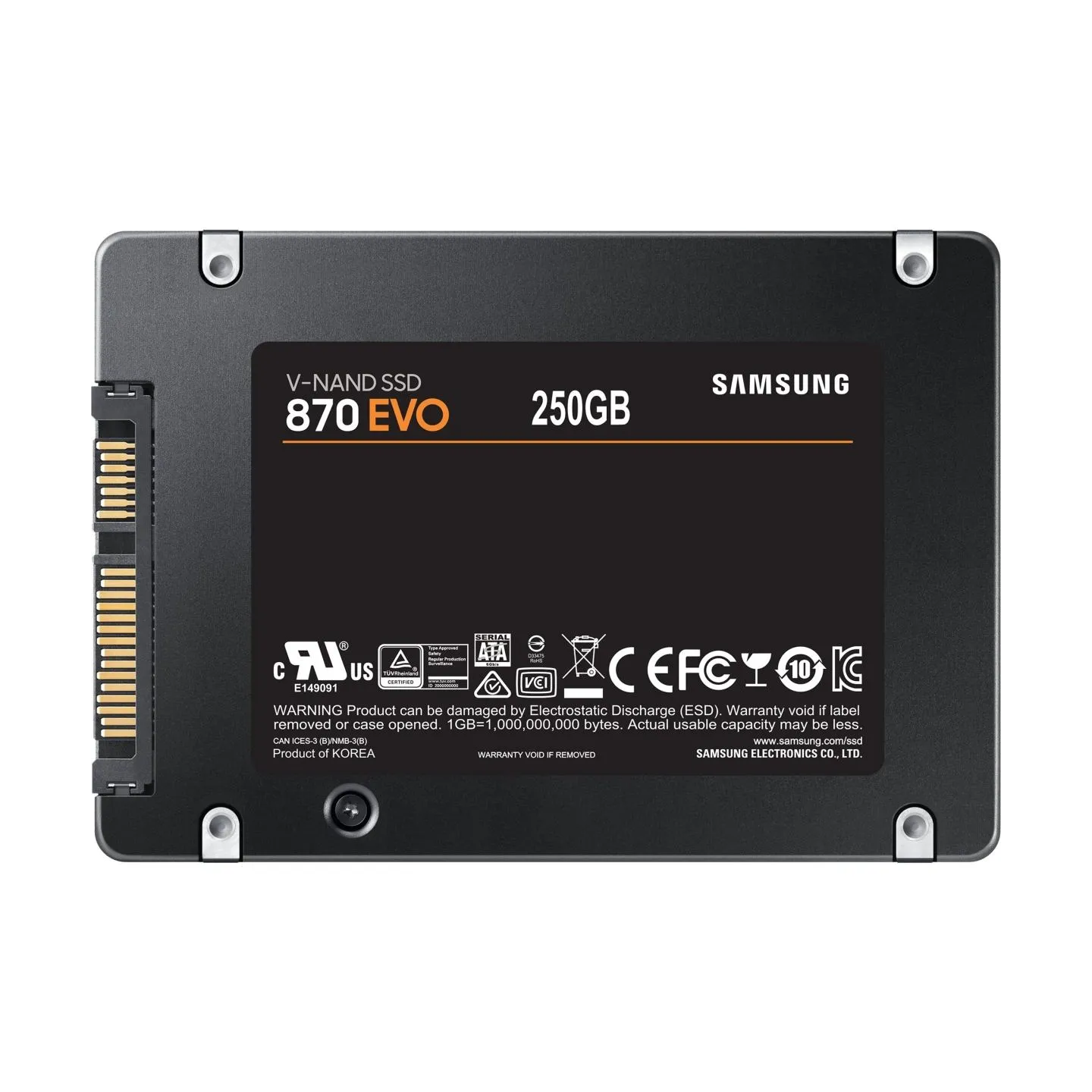 Samsung SSD 870 EVO 250GB 2.5inch SATA