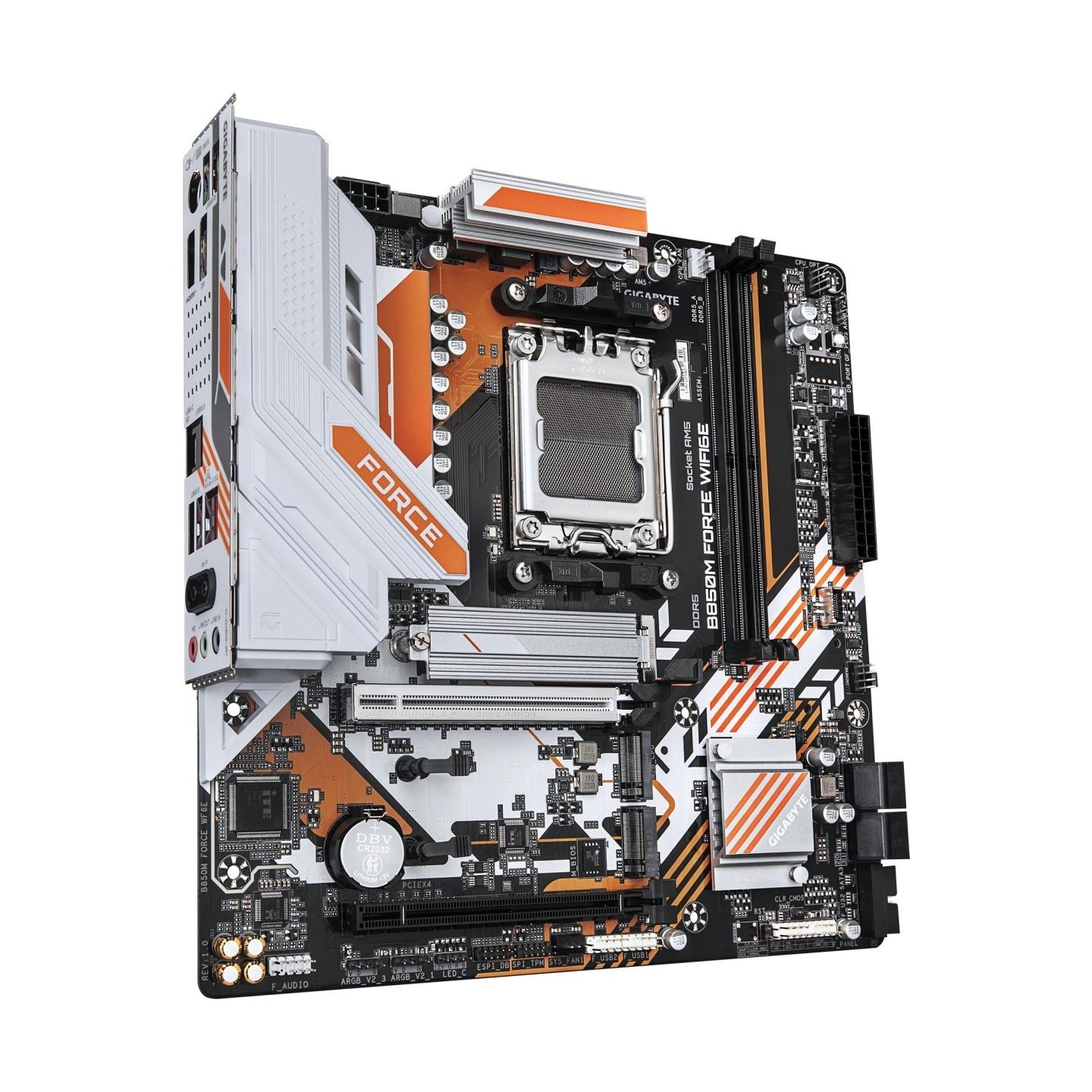 Gigabyte B850M FORCE WIFI6E (rev. 1.0) | Processor family AMD | Processor socket AM5 | DDR5 | Supported hard disk drive interfac