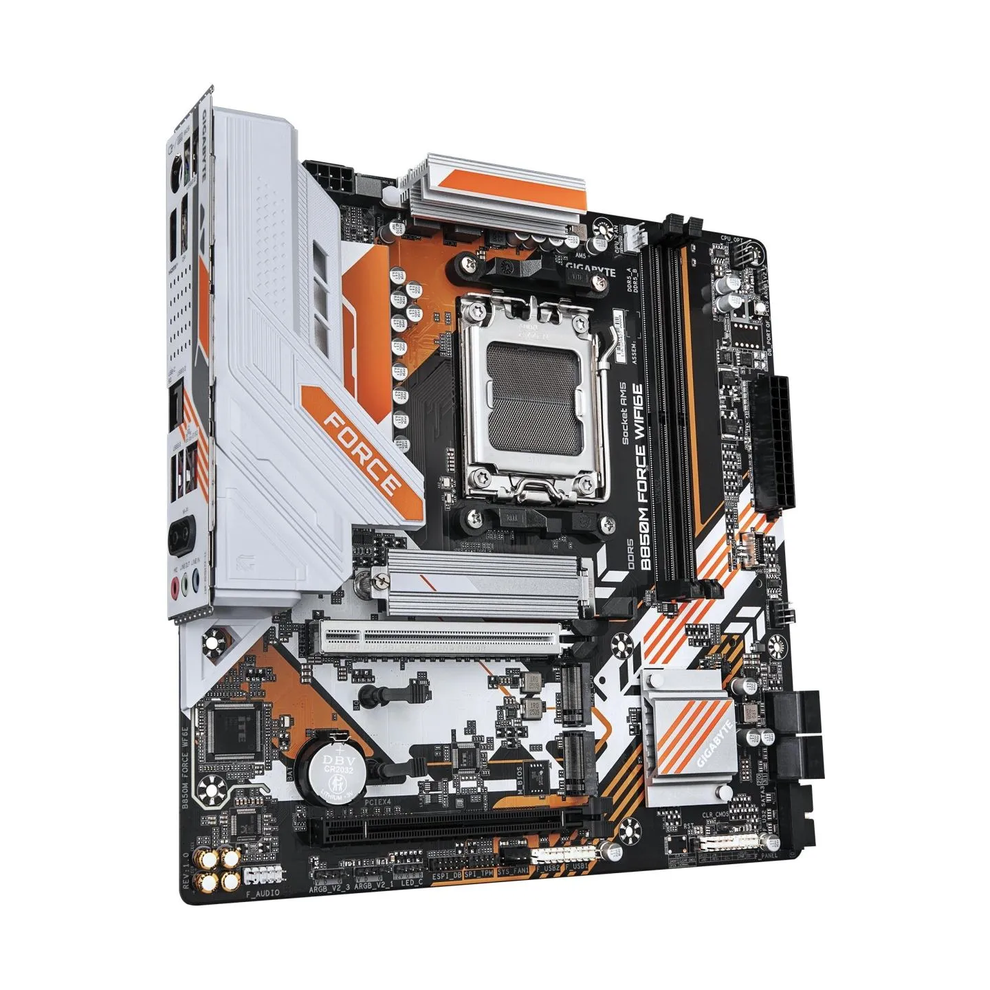 Gigabyte B850M FORCE WIFI6E (rev. 1.0) | Processor family AMD | Processor socket AM5 | DDR5 | Supported hard disk drive interfac