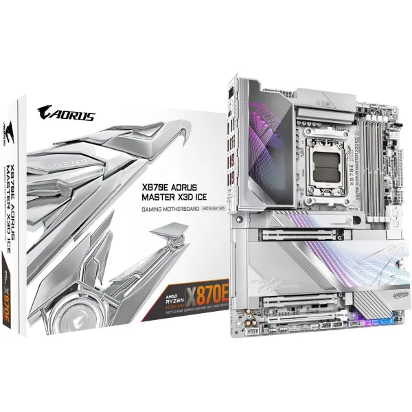 Gigabyte Mainboard|GIGABYTE|AMD X870E|Socket AM5|ATX|RAM DDR5-SDRAM|4xSlots|Wi-Fi Yes|Bluetooth Yes|5xNumber of M.2 (M) slots|X8