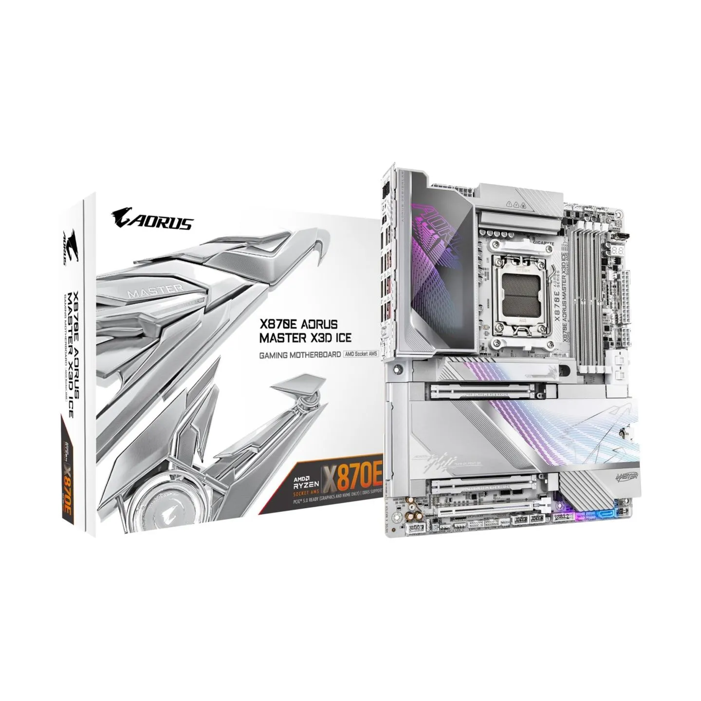 Gigabyte X870E A MASTER X ICE AM5