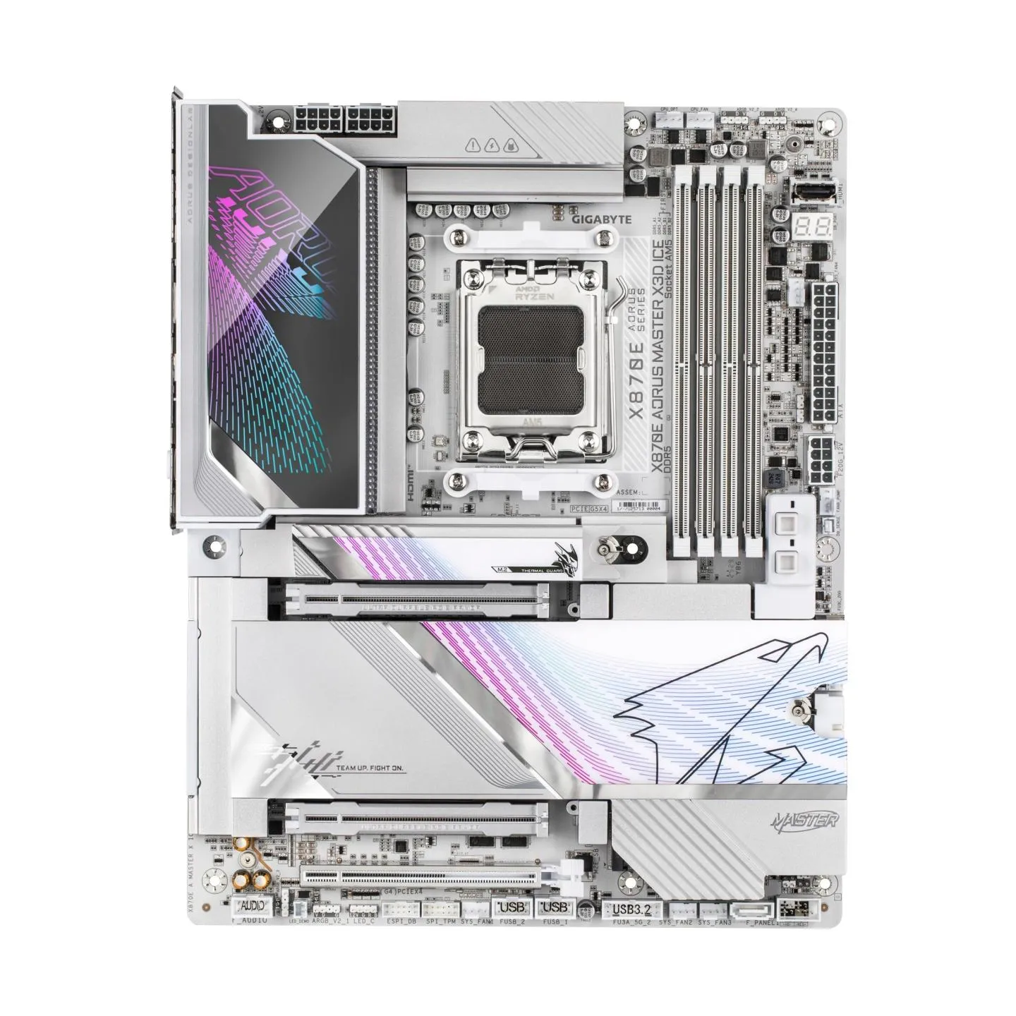 Gigabyte Mainboard|GIGABYTE|AMD X870E|Socket AM5|ATX|RAM DDR5-SDRAM|4xSlots|Wi-Fi Yes|Bluetooth Yes|5xNumber of M.2 (M) slots|X8