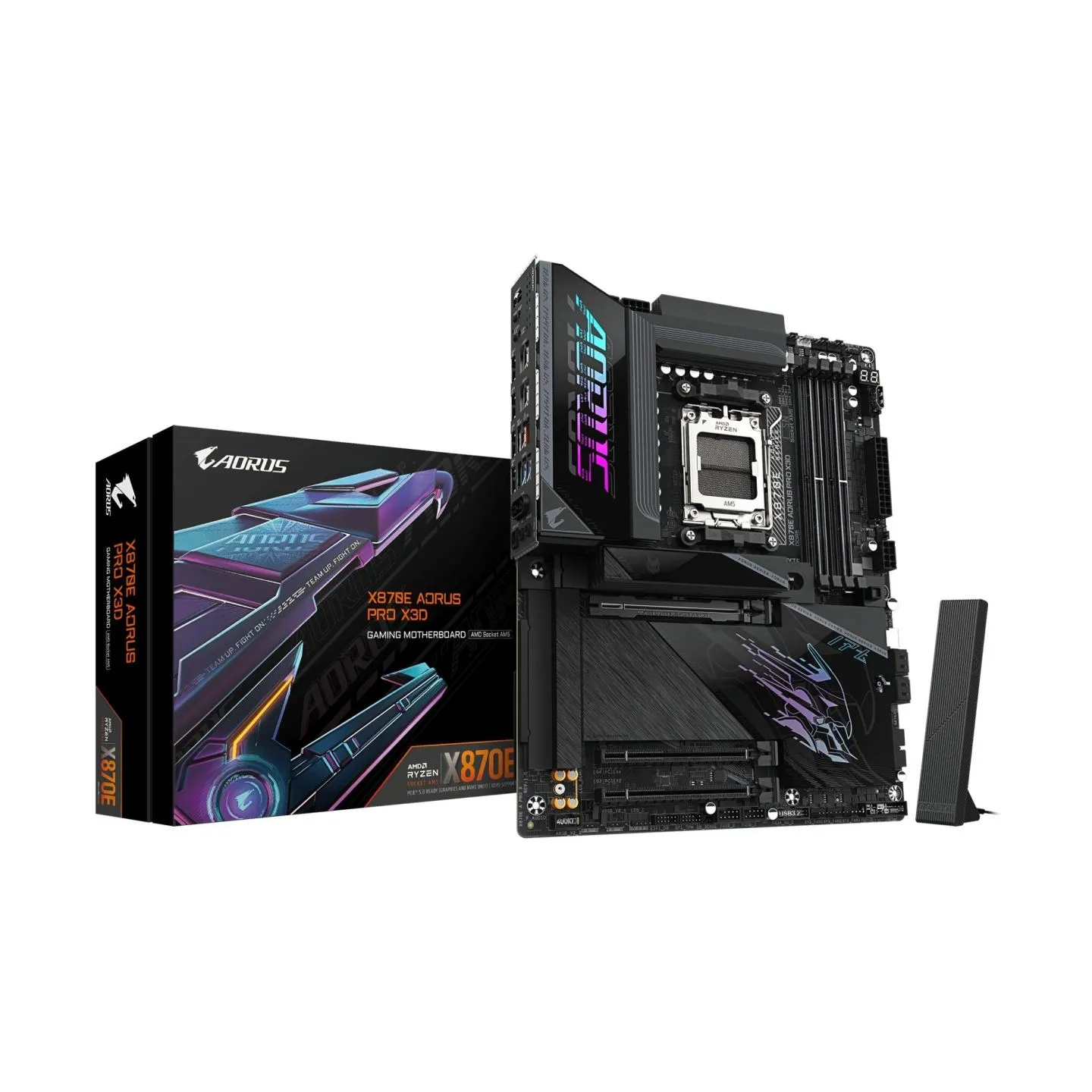 Gigabyte Mainboard|GIGABYTE|AMD X870E|Socket AM5|ATX|RAM DDR5-SDRAM|4xSlots|Wi-Fi Yes|Bluetooth Yes|4xNumber of M.2 (M) slots|GI