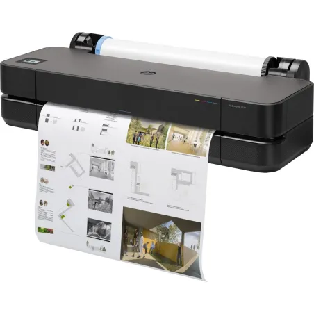 HP DesignJet T230 Printer/Plotter 2025 edition - 24" Roll/A4,A3,A2,A1 Color Ink, Sheet Feeder, Auto Horizontal Cutter, LAN, WiFi