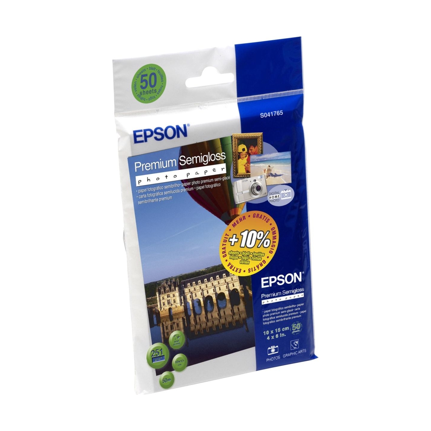 Epson photopaper premium 10x15 50sheet