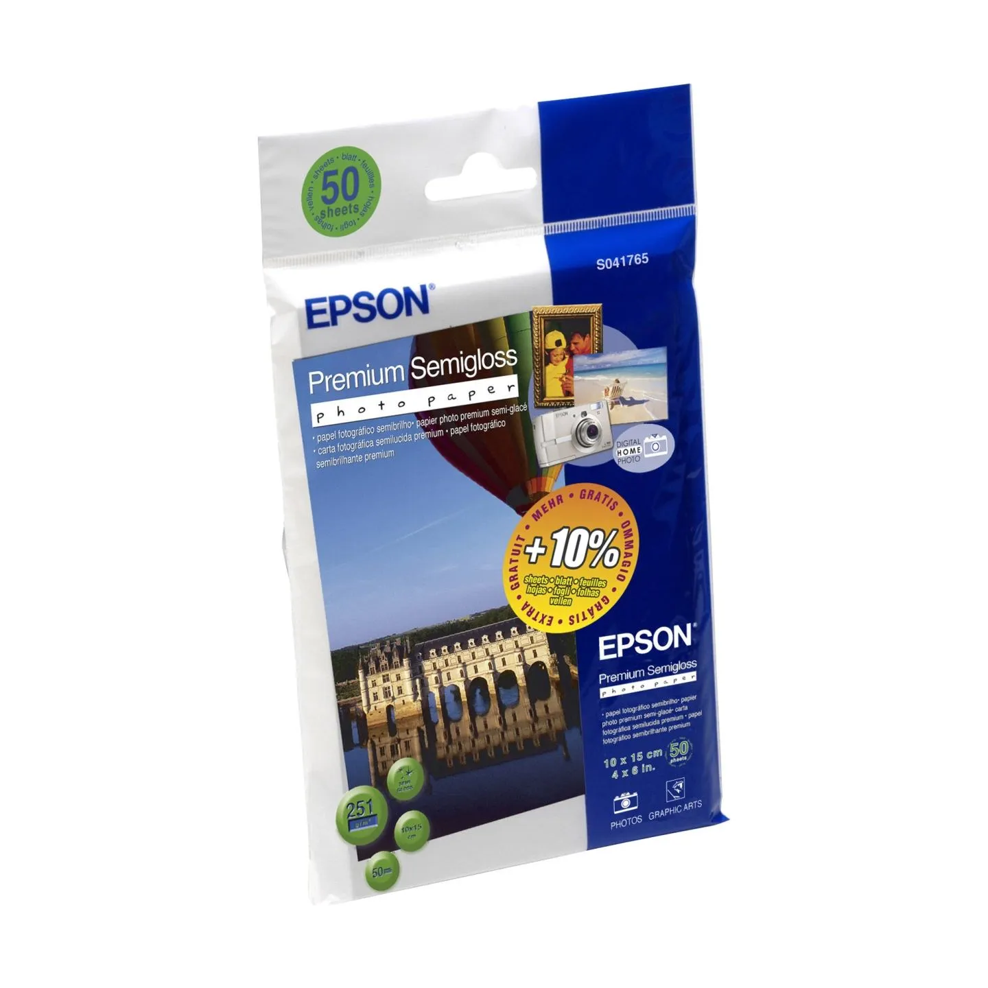 Epson photopaper premium 10x15 50sheet