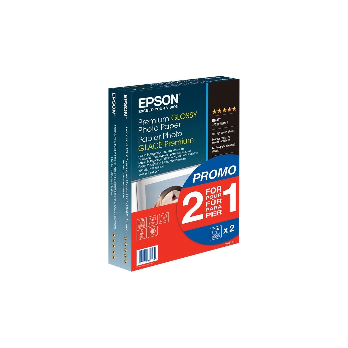 Epson Prem.Glossy Photo Paper-10x15cm