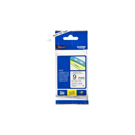 Brother TZE221 tape black/white 9mm 8m