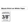Brother TZE221 tape black/white 9mm 8m
