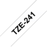 Brother TZE241 tape black/white 18mm 8m