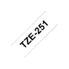 Brother TZE251 tape black/white 24mm 8m