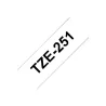 Brother TZE251 tape black/white 24mm 8m