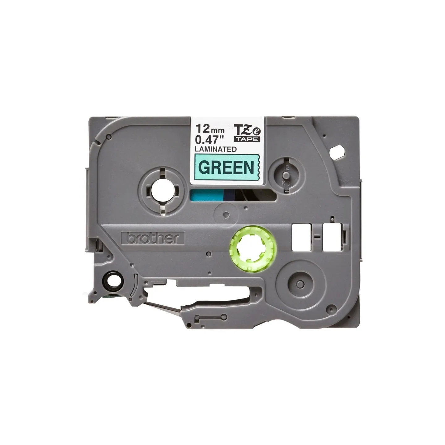 Brother TZE731 tape black/green 12mm 8m