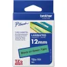 Brother TZE731 tape black/green 12mm 8m