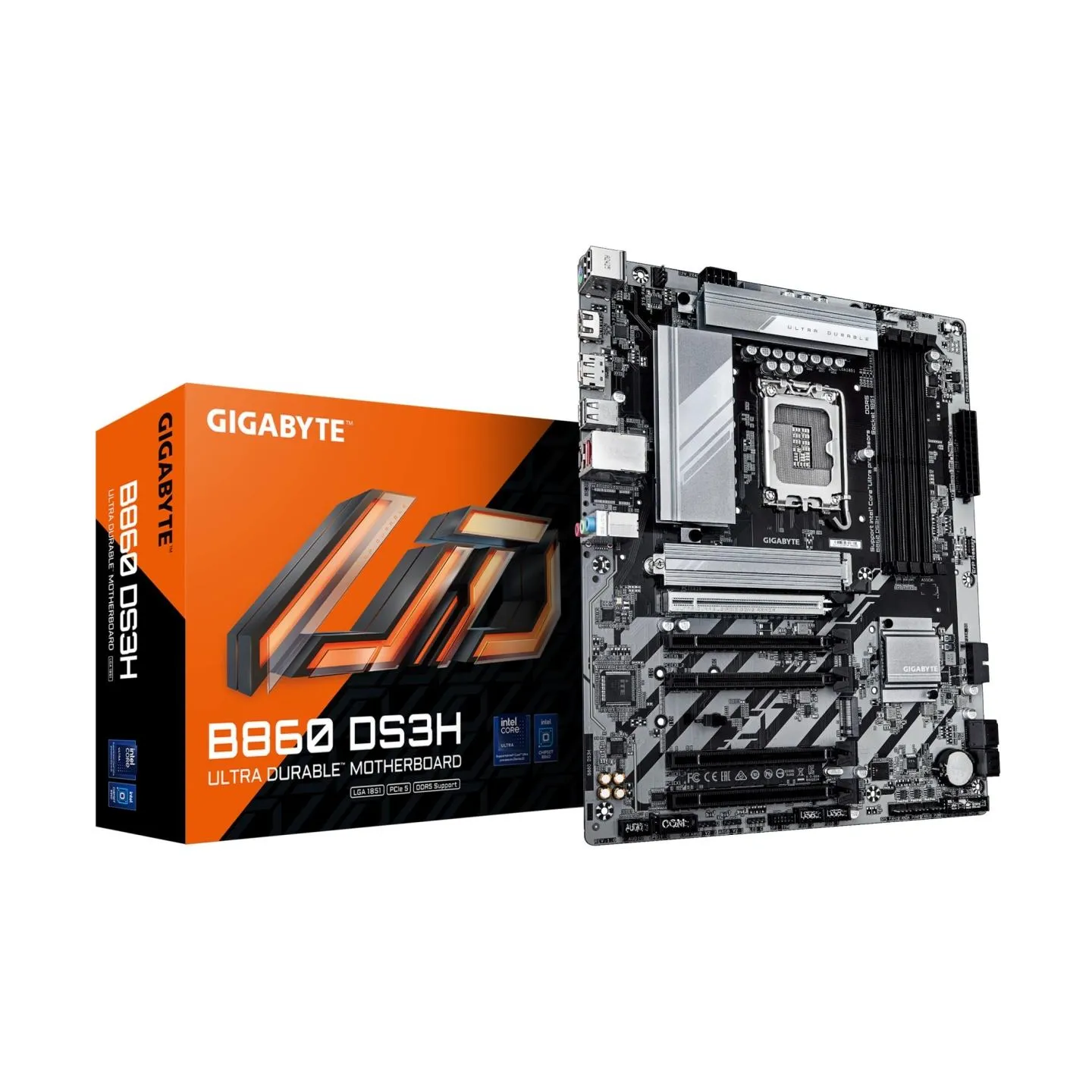 Gigabyte Mainboard|GIGABYTE|Intel B860 Express|LGA1851|ATX|Memory DDR5|Memory slots 4|4xPCI-Express 4.0 1x|1xPCI-Express 5.0 16x