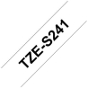 Brother TZES241 18 BLACK ON WHITE STR. A