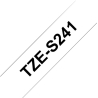 Brother TZES241 18 BLACK ON WHITE STR. A