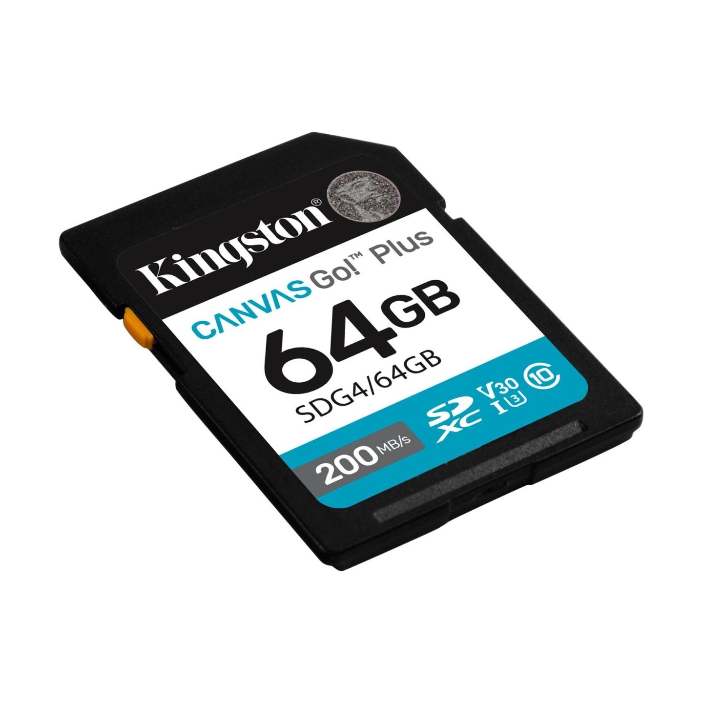 Kingston 64GB SDXC Canvas Go Plus Gen4