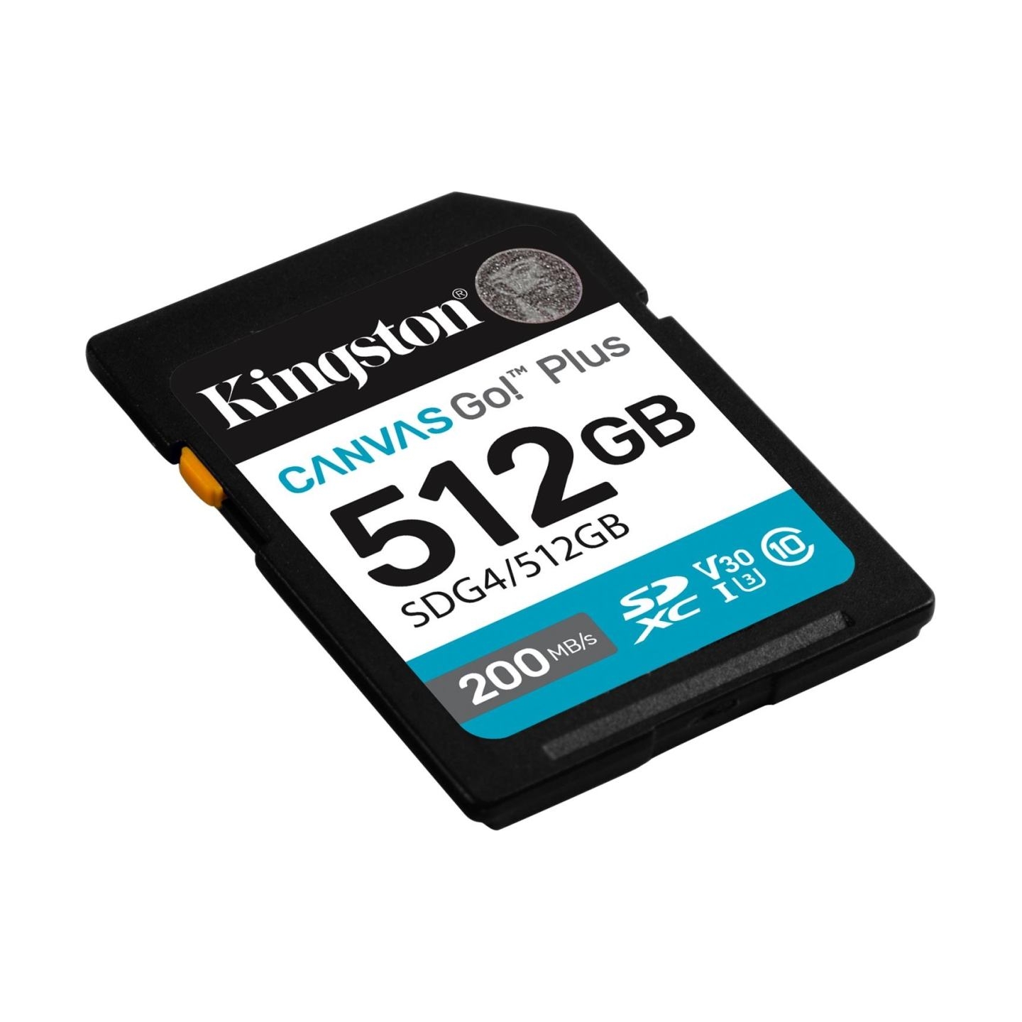 Kingston 512GB SDXC Canvas Go Plus Gen4
