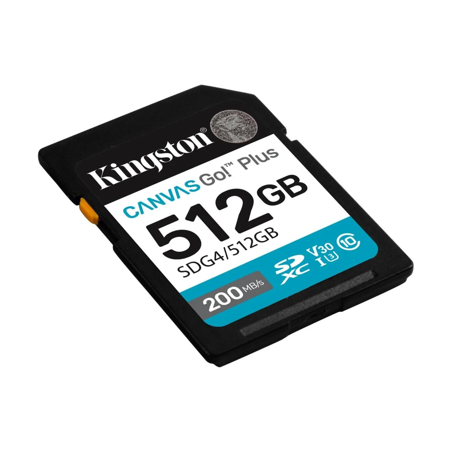 Kingston 512GB SDXC Canvas Go Plus Gen4