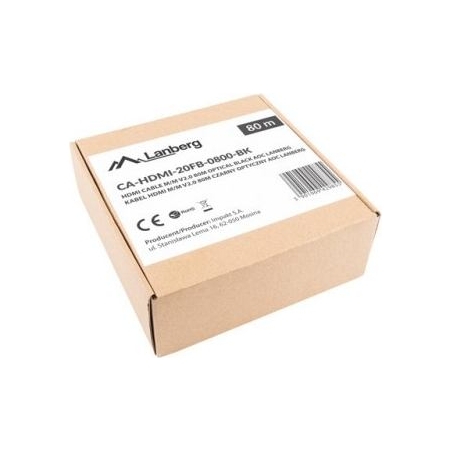 Lanberg HDMI M/M cable 80m optical AOC