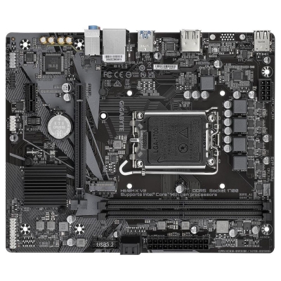 Gigabyte H610M K V2 | Processor family Intel | Processor socket LGA1700 | DDR5 | Supported hard disk drive interfaces M.2, SATA 