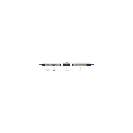 Green Cell GREENCELL HUB USB-C GC Connect 3xUSB
