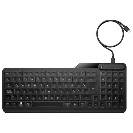 HP 405 Multi-Device Backlit Wired Kbd